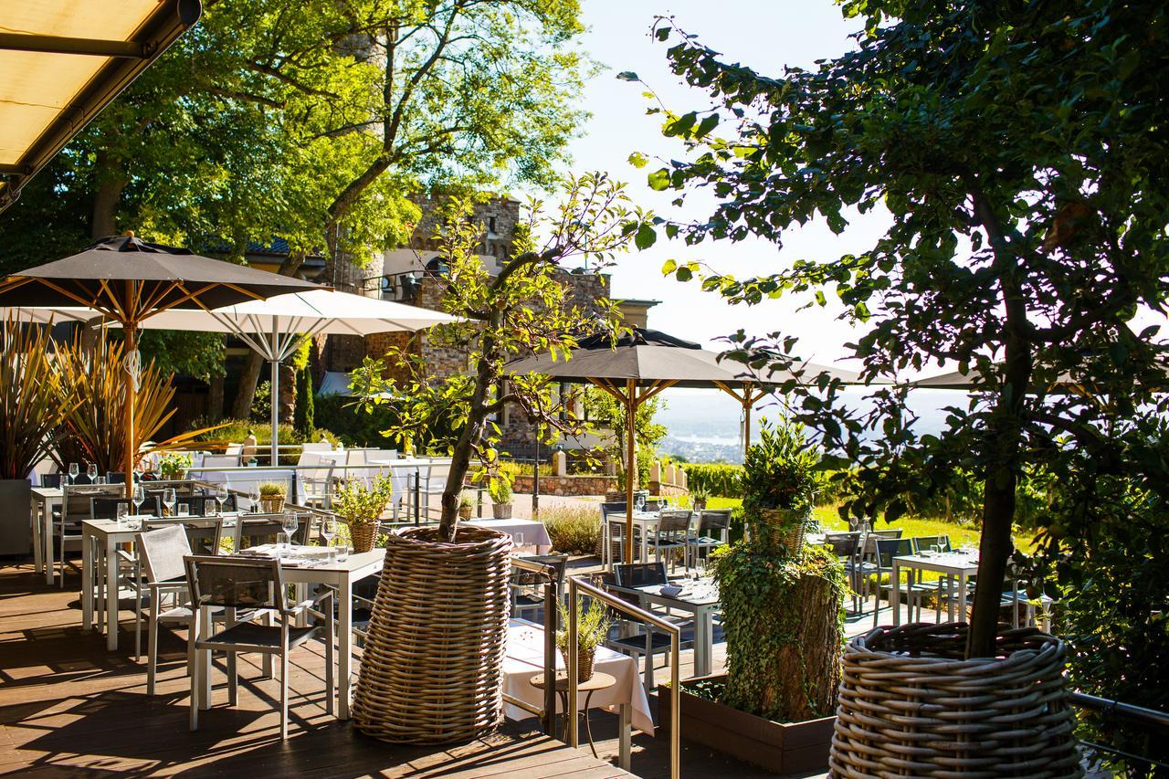 Relais & Chateaux Hotel Burg Schwarzenstein Geisenheim Exteriör bild
