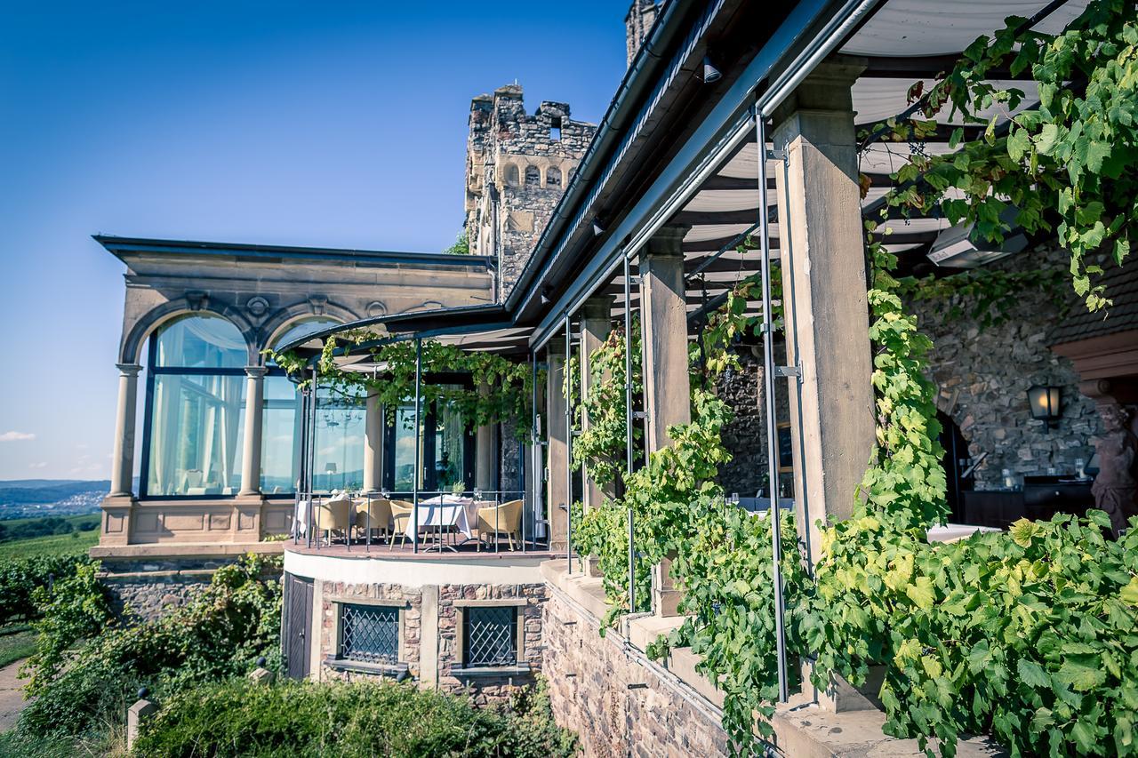 Relais & Chateaux Hotel Burg Schwarzenstein Geisenheim Exteriör bild